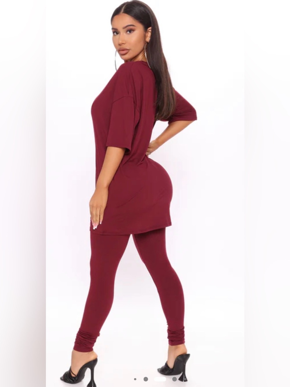 Fashion Nova Weekend Vibes 2 piece lounge set size large nwot - Picture 4 of 8
